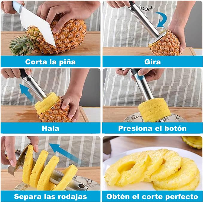 Cortador de piña express